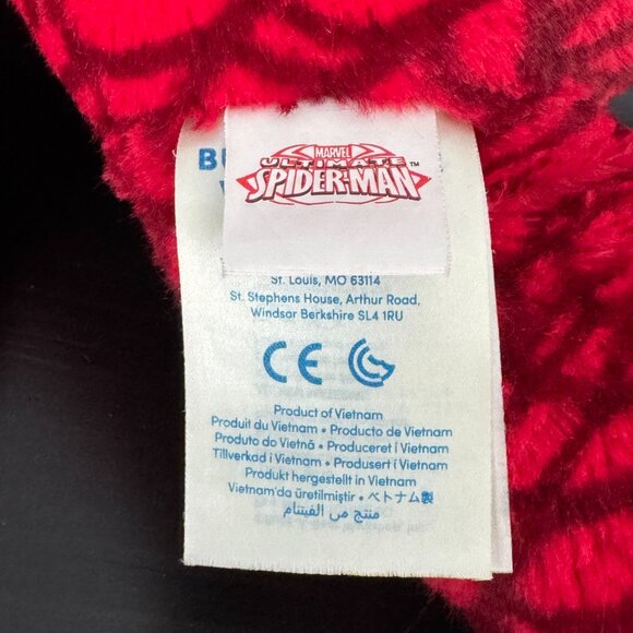 Build-A-Bear Marvel Spiderman Plush Teddy Bear Year 2015 1st Edition - Picture 11 of 16